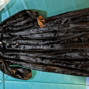 Pamela McCoy Faux Fur Long Coat